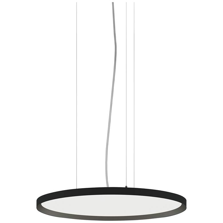 Image 1 Bina - Round Pendant - Direct-Indirect Light - 32" - Black