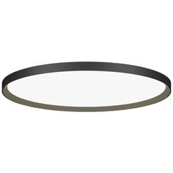 Bina - Round Surface Mount - Direct-Indirect Light - 32" - Black Finis