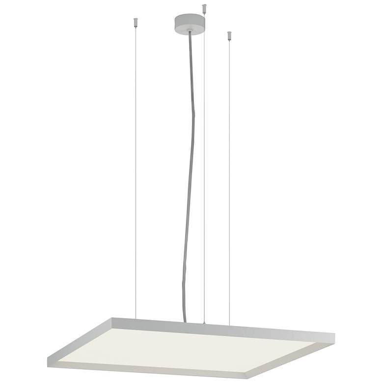 Image 1 Bina - Square Pendant - Direct-Indirect Light - 32 inch - White Finish