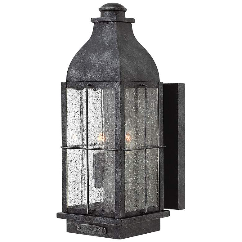 Image 2 Bingham 16" High Graystone Outdoor Wall Light more views