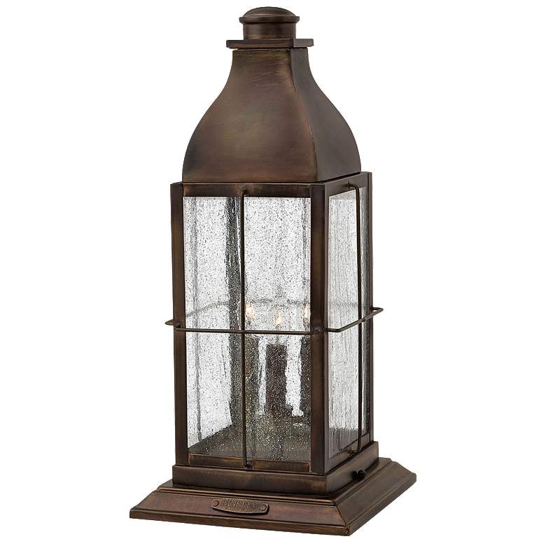 Image 1 Bingham 21 1/4" High Sienna 3 Watts Outdoor Post Light