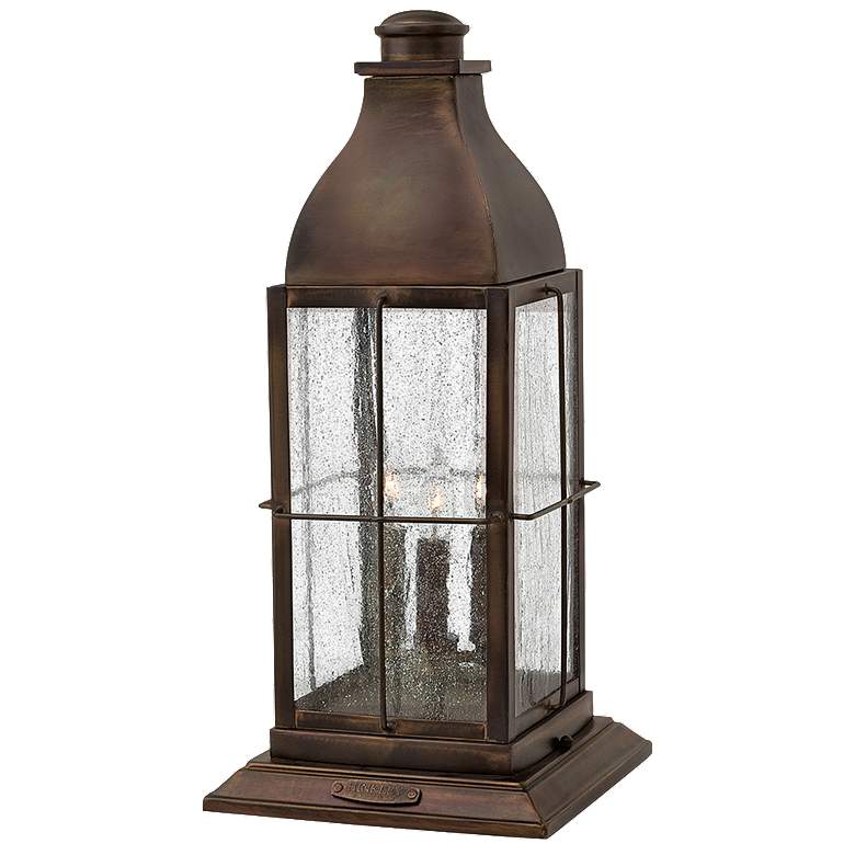 Image 1 Bingham 21 1/4 inch High Sienna 4 Watts Outdoor Post Light