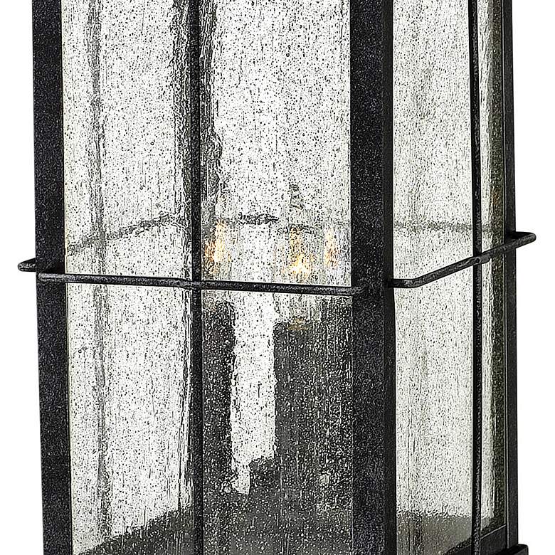 Image 6 Bingham 21 1/4"H Graystone 3-Light LED Outdoor Pier Light more views