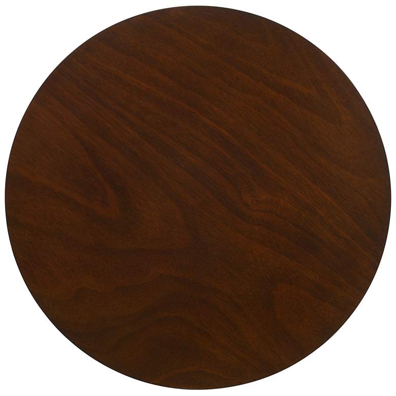 Image 3 Bingo Brown Expresso Cherry 3-Piece Counter Height Table Set more views