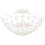 3_Birch 3-Light Ceiling Light in Bisque White more views