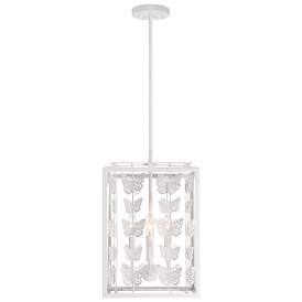Image5 of Birch 4-Light Pendant in Bisque White more views