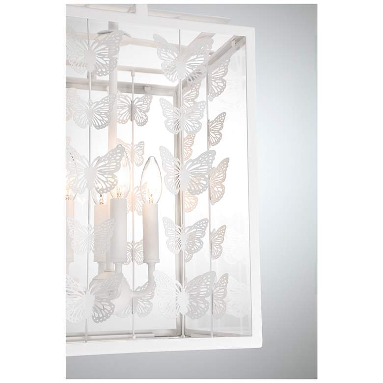 Image 6 Birch 4-Light Pendant in Bisque White more views