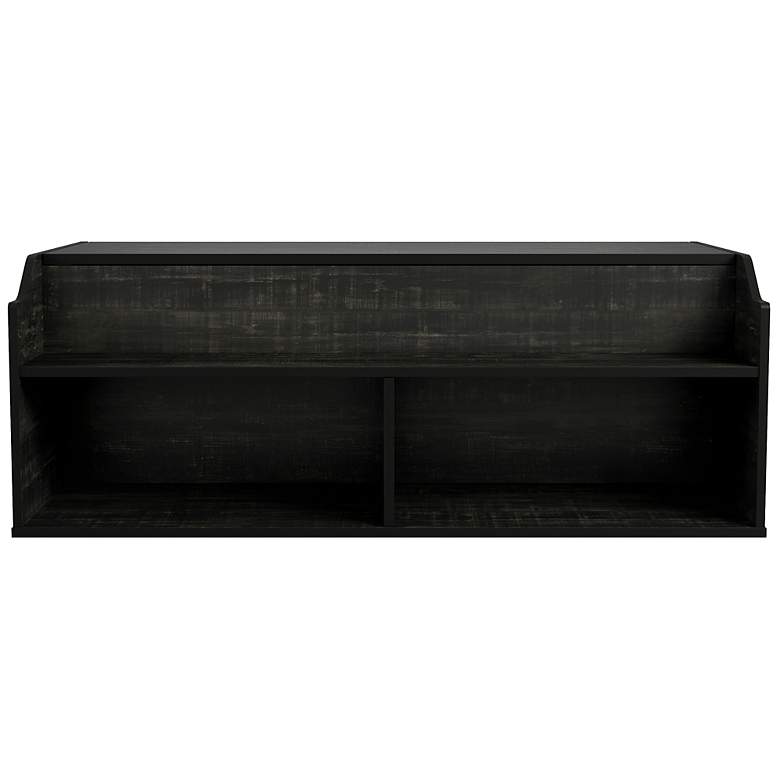 Image 5 Birch 44 1/2" Wide Reclaimed Black Oak Lift-Top Coffee Table more views