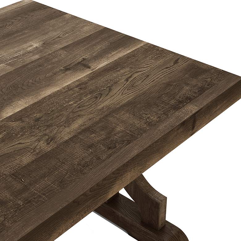 Image 5 Birch 47 1/4" Wide Reclaimed Oak Rectangle Coffee Table more views