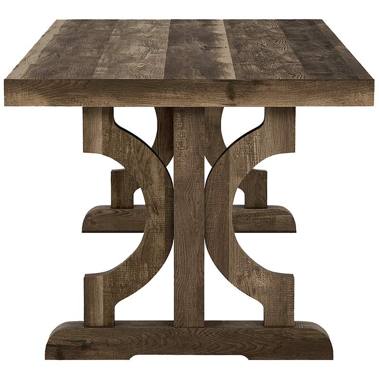 Image 7 Birch 47 1/4" Wide Reclaimed Oak Rectangle Coffee Table more views