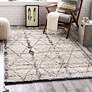 1_Birch BHC-2302 5'x7'6" Khaki Gray Indoor/Outdoor Area Rug