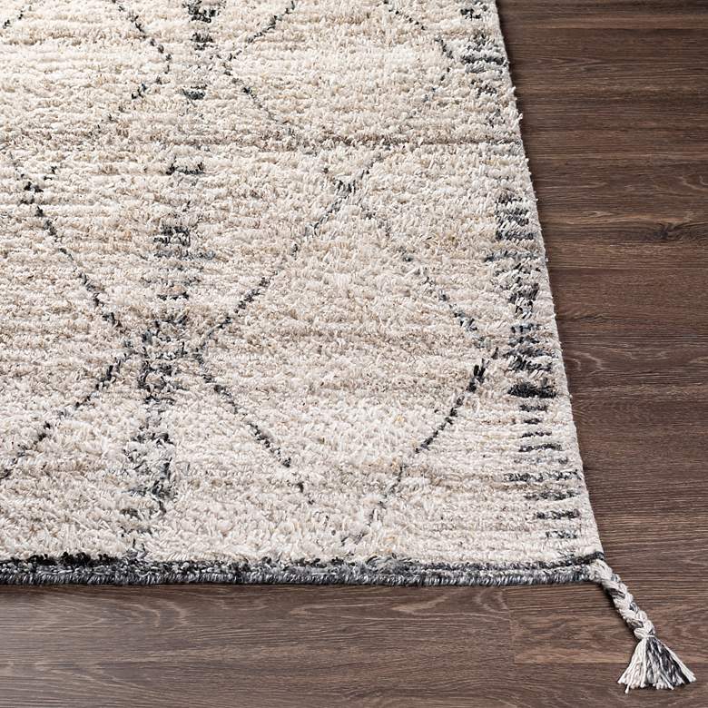 Image 7 Birch BHC-2302 5'x7'6" Khaki Gray Indoor/Outdoor Area Rug more views