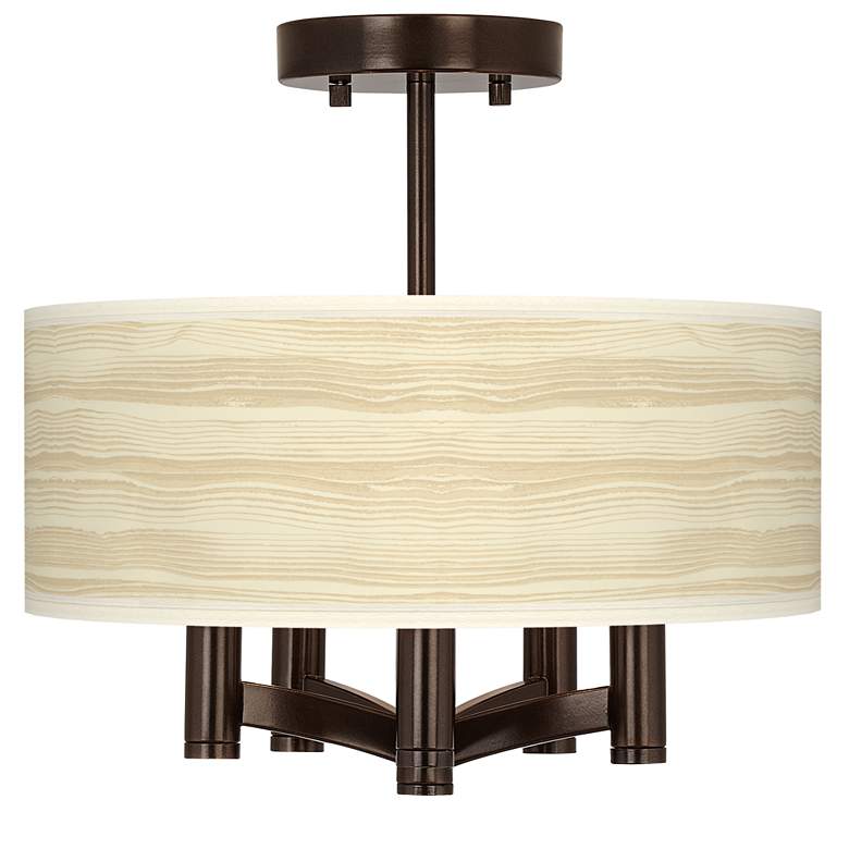 Image 1 Birch Blonde Ava 5-Light Bronze Ceiling Light