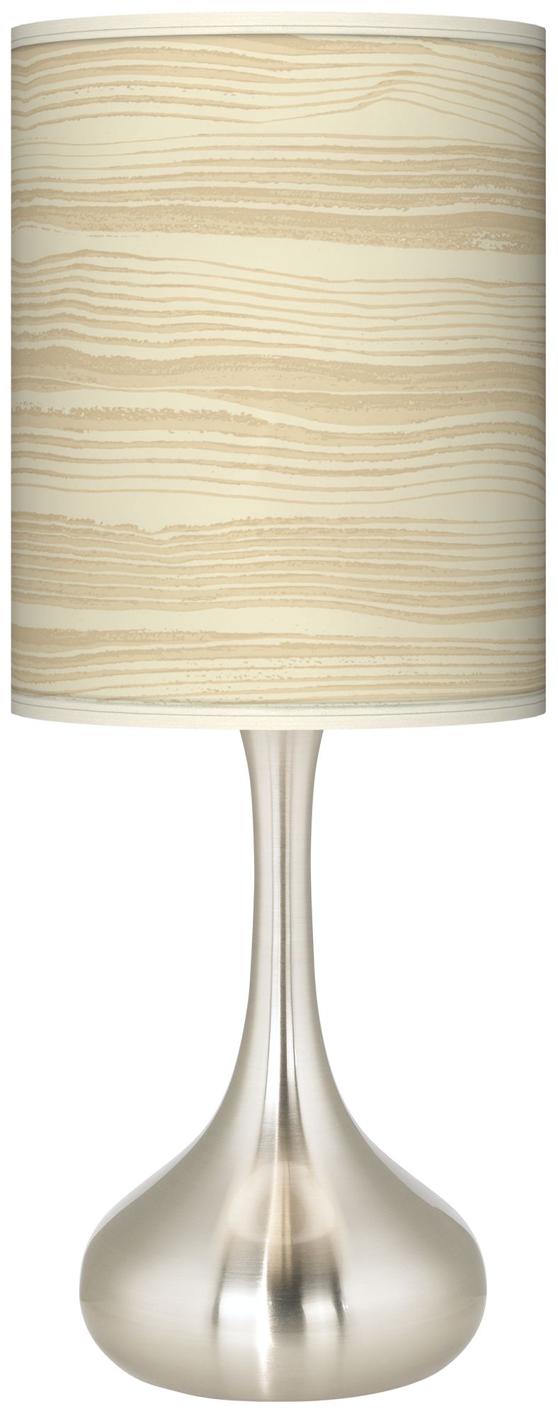 Striking Bark Giclee Droplet Table Lamp 300K3 Lamps Plus