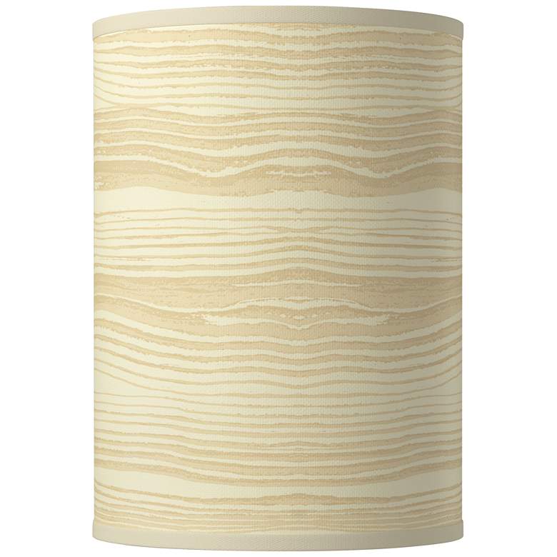 Image 1 Birch Blonde Giclee Round Cylinder Lamp Shade 8x8x11 (Spider)