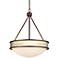 Birch Blonde Lamont 20 1/2" Wide Bronze Pendant Light