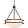 Birch Blonde Lamont 20 1/2" Wide Bronze Pendant Light