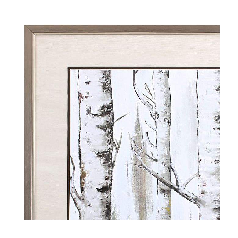 Image 4 Birch Forest 25 inch Square 2-Piece Framed Wall Art Set more views
