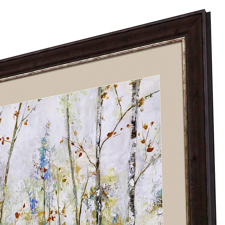Image 2 Birch Forest I 42" Square Giclee Framed Wall Art more views