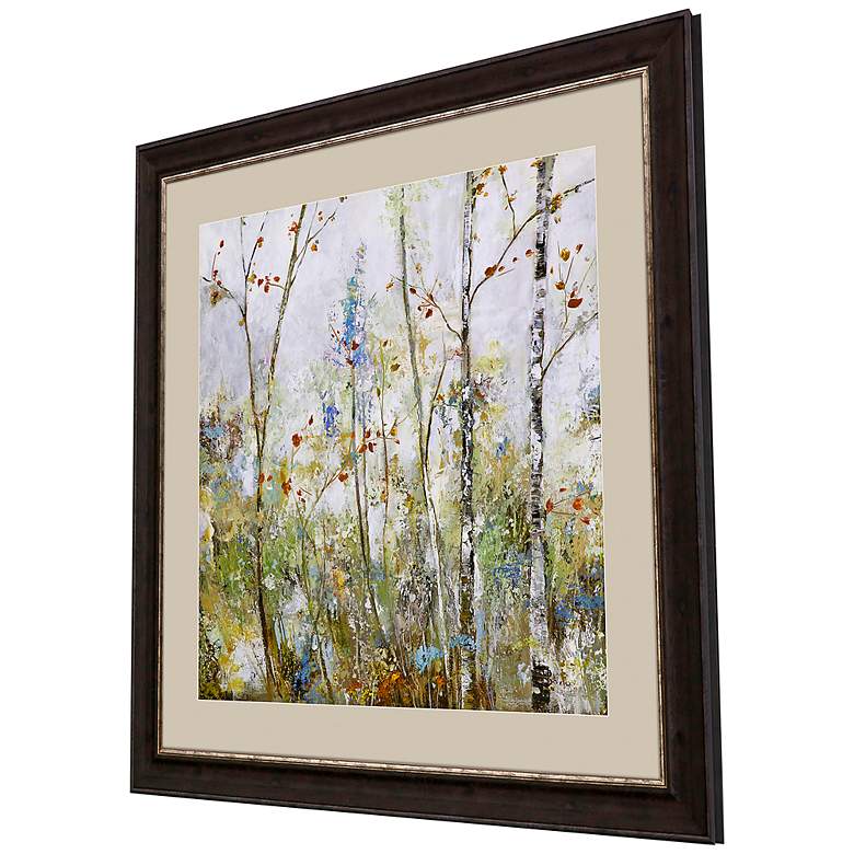 Image 3 Birch Forest I 42 inch Square Giclee Framed Wall Art more views