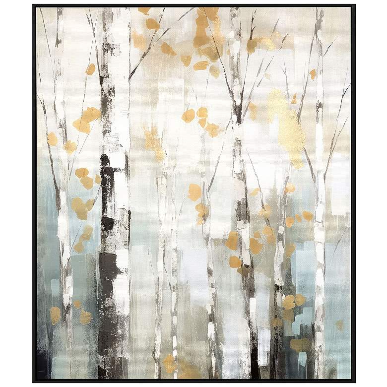 Image 1 Birch Silhouette I 29"W x 35"H Canvas