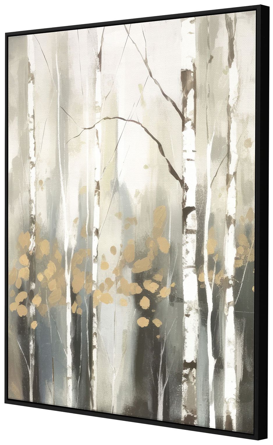 Image 2 Birch Silhouette IV 29"W x 35"H Canvas more views