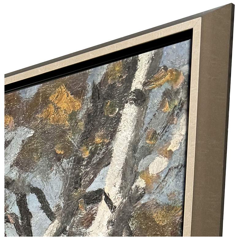 Image 3 Birch Tree in a Landscape 39"W x 51"H Canvas more views