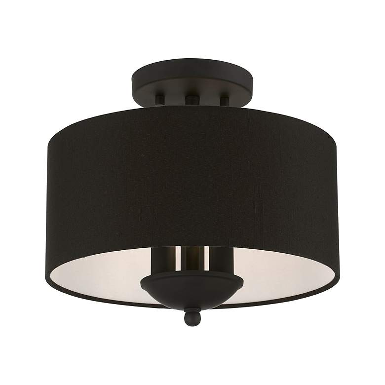 Image 6 Birchwood 3 Light Black Semi-Flush Mount more views
