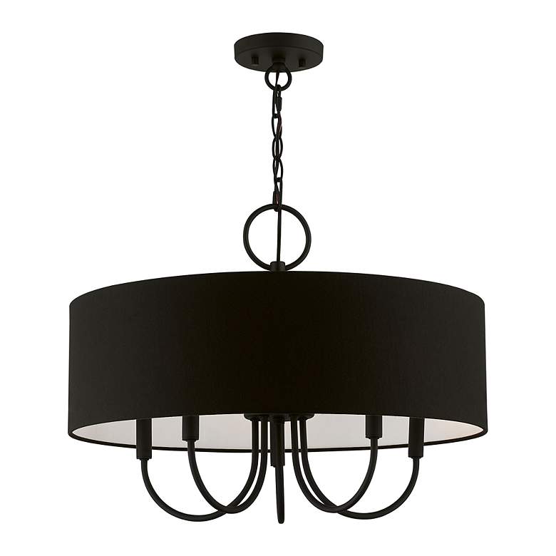 Image 3 Birchwood 5 Light Black Pendant more views