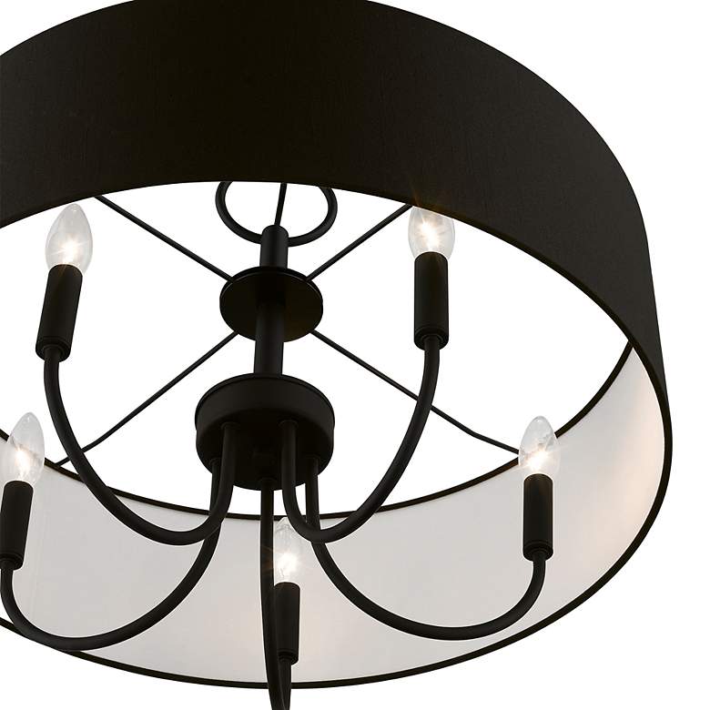 Image 6 Birchwood 5 Light Black Pendant more views