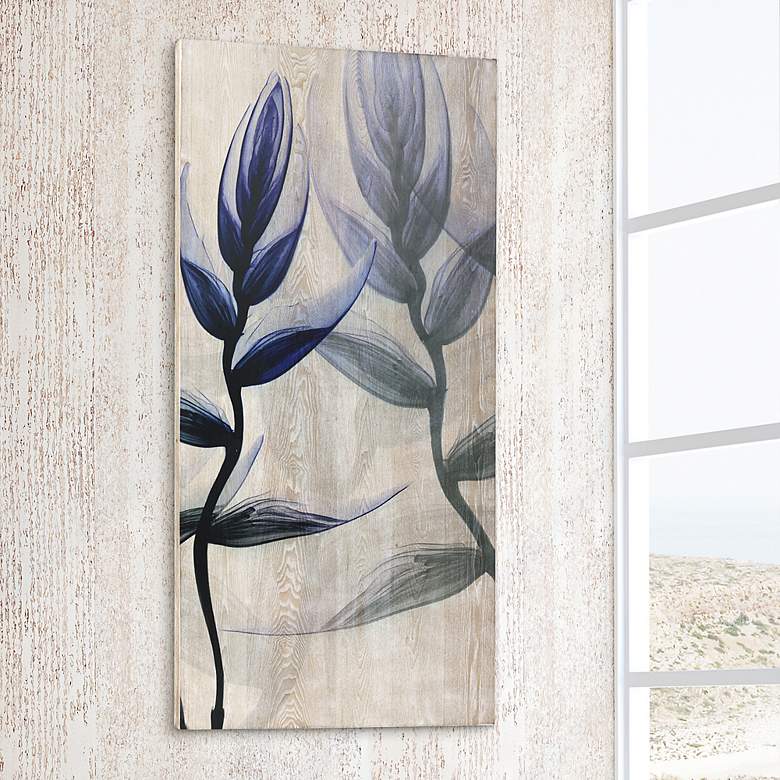 Image 1 Bird of Paradise II 60" High Giclee Printed Wood Wall Art