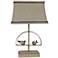 Bird Swing Taupe Accent Table Lamp