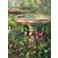 Birdbath 40" High All-Weather Outdoor Canvas Wall Art