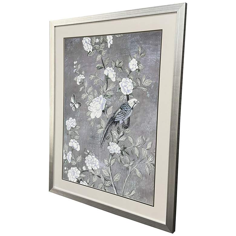 Image 2 Birds and Blooms I 35"W x 45"H Traditional Framed Art more views