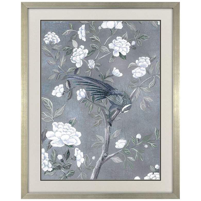 Image 1 Birds and Blooms II 35"W x 45"H Traditional Framed Art