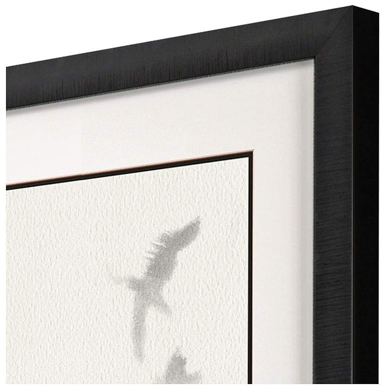 Image 3 Birds in Flight Glide 33"W x 39"H Transitional Framed Art more views