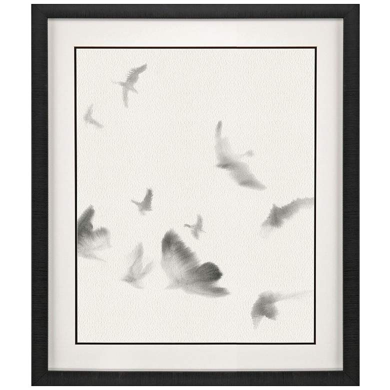 Image 1 Birds in Flight - Swoop 33"W x 39"H Framed Art
