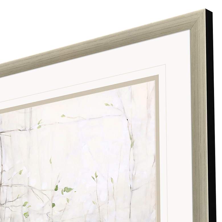 Image 2 Birds in Trees II 48"H Rectangular Giclee Framed Wall Art more views