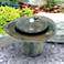Birds of a Feather 18" Modern Bubbler Fountain with Light