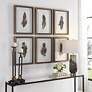 5_Birds of a Feather 20"H 6-Piece Printed Framed Wall Art Set more views