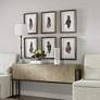 6_Birds of a Feather 20"H 6-Piece Printed Framed Wall Art Set more views