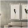 2_Birds of a Feather I 34"W x 52"H Framed Art more views