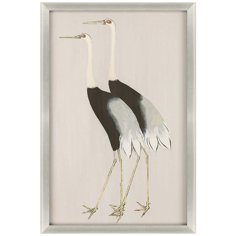 Image 1 Birds of a Feather II 34"W x 52"H Framed Art