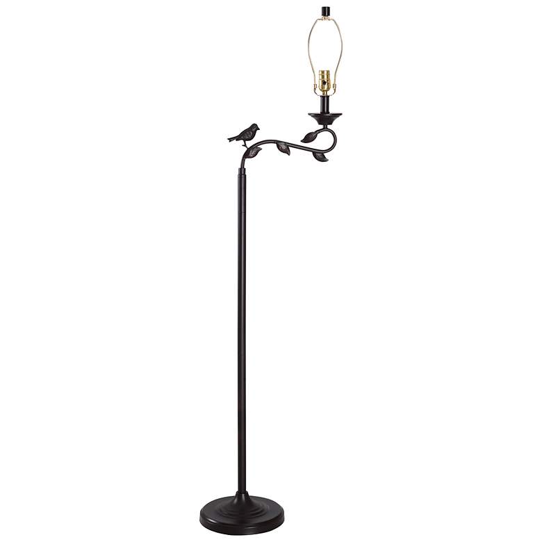 Image 3 Birdsong 60" High Oil Rubbed Bronze Floor Lamp more views