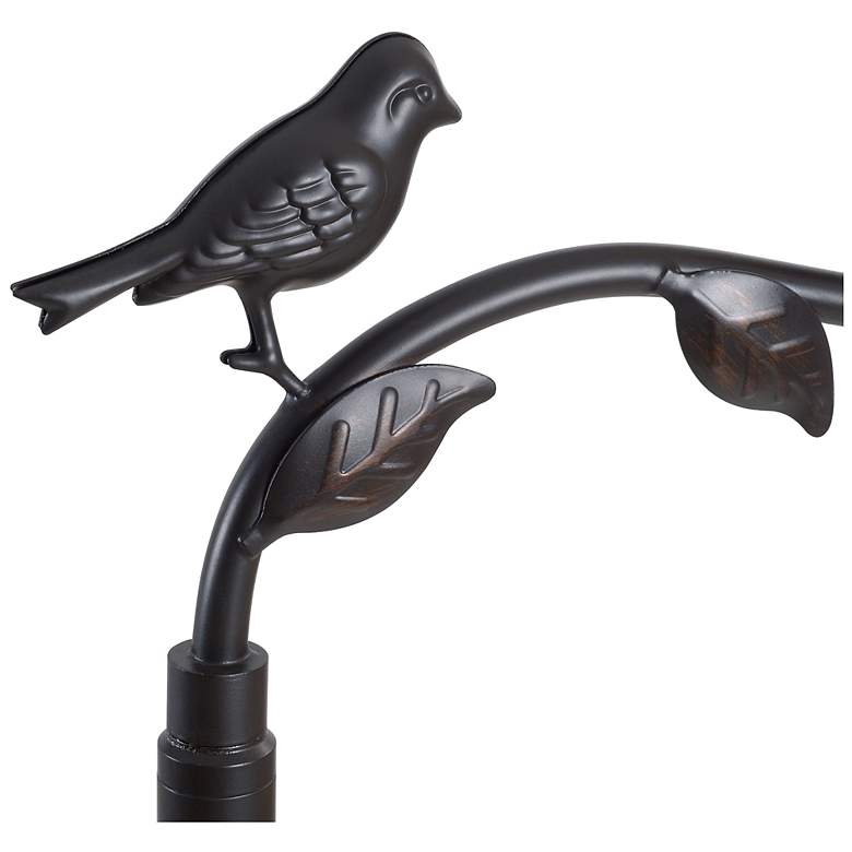 Image 4 Birdsong 60" High Oil Rubbed Bronze Floor Lamp more views