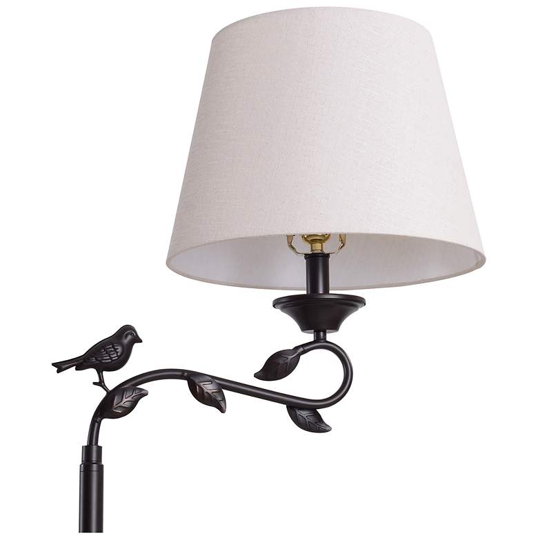 Image 5 Birdsong 60" High Oil Rubbed Bronze Floor Lamp more views