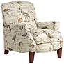 Birdsong Upholstered Fabric 3-Way Firm Recliner Chair