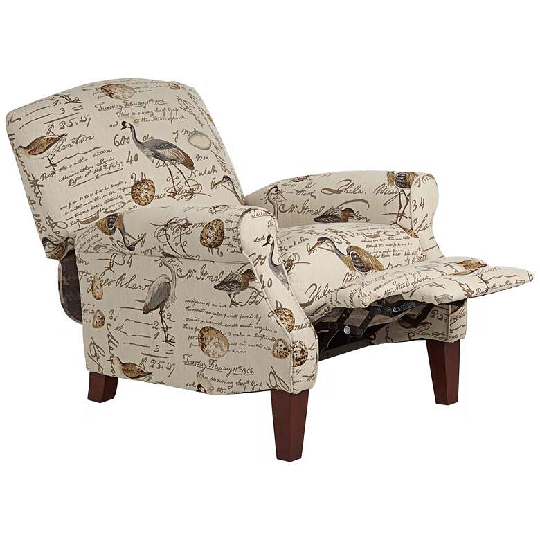 Image 6 Birdsong Upholstered Fabric 3-Way Firm Recliner Chair more views