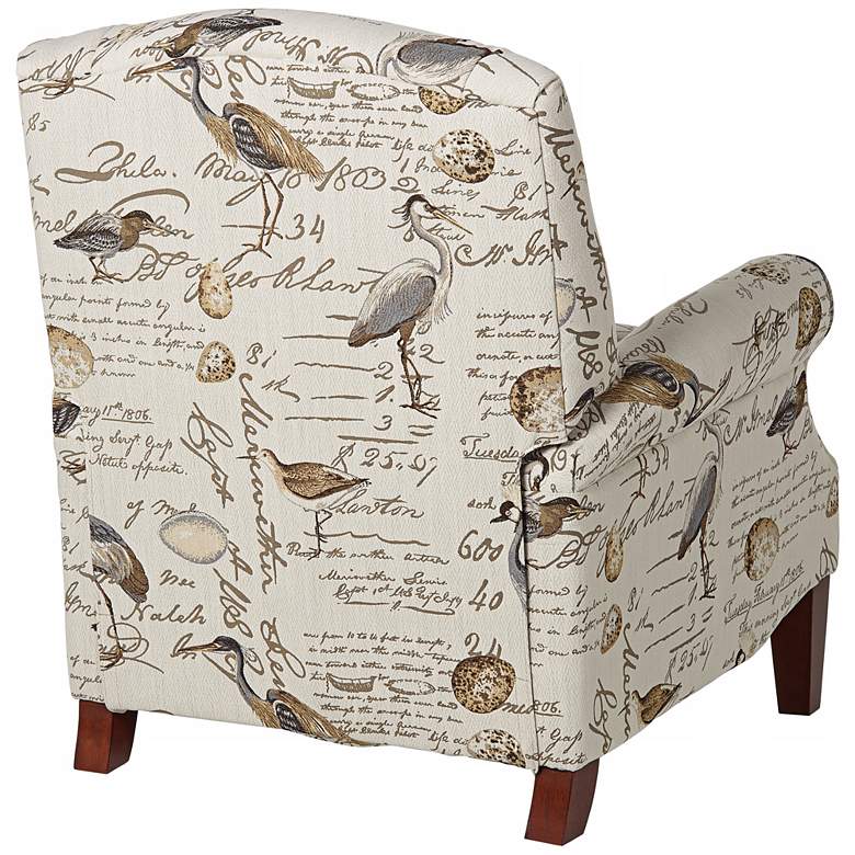 Image 7 Birdsong Upholstered Fabric 3-Way Firm Recliner Chair more views