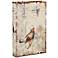 Birdwatcher Finch Decorative Silk Book Box